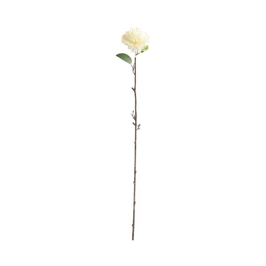 24in. Artificial Pincushion Protea Flower Stem - Set of 4